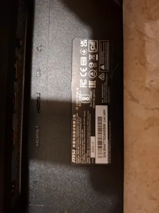 Monitor MSI para piezas NO FUNCIONA