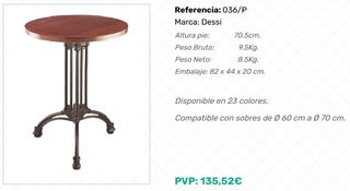 Tavolo da giardino modello Dessi 3 in alluminio