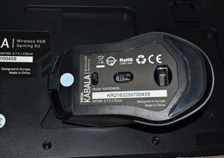 KROM Kabala - Kit Tastiera a Membrana Wireless RGB