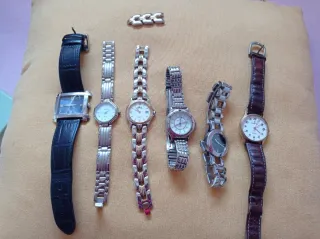 Lote 6 Relojes Mujer