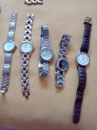 Lote 6 Relojes Mujer