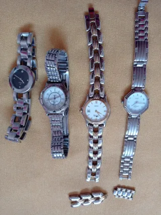 Lote 6 Relojes Mujer