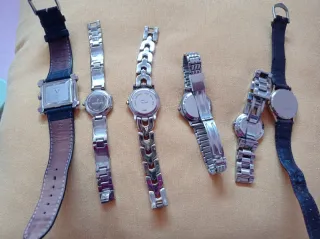 Lote 6 Relojes Mujer