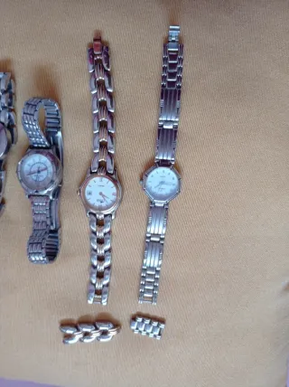 Lote 6 Relojes Mujer