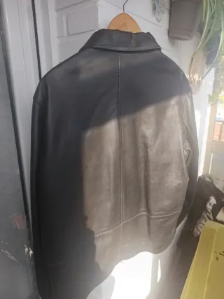 Chaqueta de cuero Arrow marrón