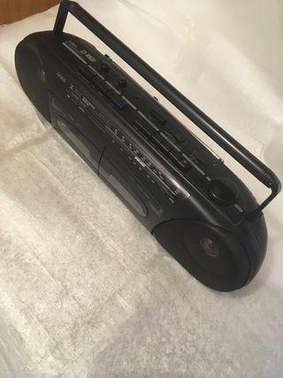 Radio Cassette Portátil Aiwa CS-WN30 Doble Pletina