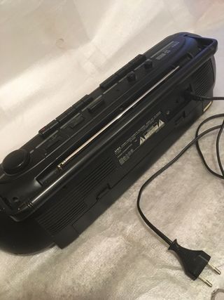 Radio Cassette Portátil Aiwa CS-WN30 Doble Pletina
