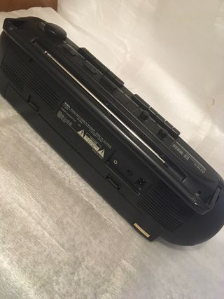 Radio Cassette Portátil Aiwa CS-WN30 Doble Pletina