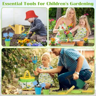 Juego Jardinería Infantil 13 Piezas.