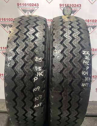 -205 75 14C P MICHELIN RUEDA AL 90% VIDA UTIL