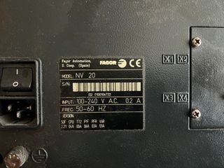 Visualizador Fagor NV20