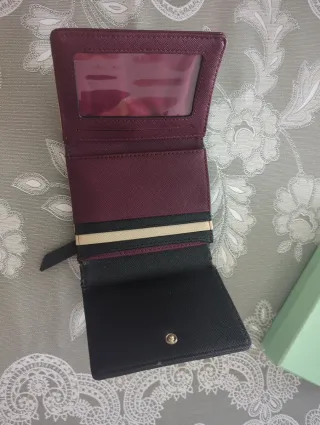 Monedero Tous Negro y Beige