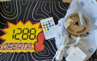 RGB Tira LED con sensor de música