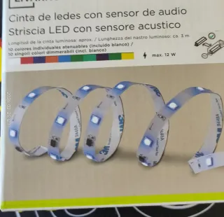 RGB Tira LED con sensor de música