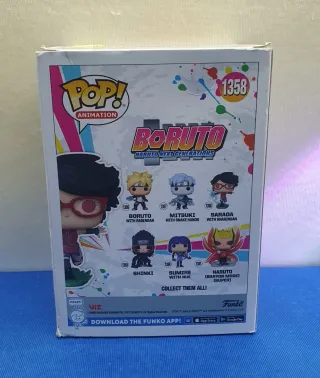 FIGURA FUNKO POP BORUTO 1358 SARADA SHARINGAN