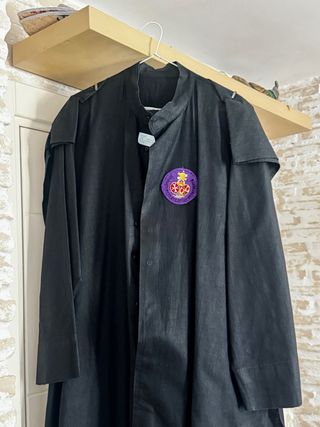 Túnica Nazareno Ruan Negro y Antifaz