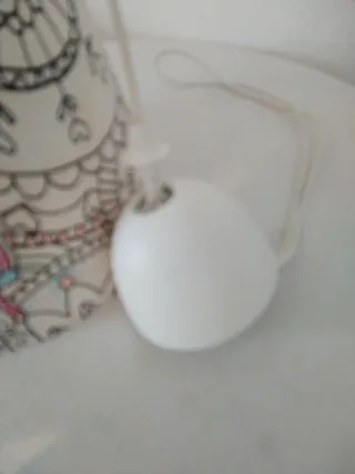 Lámpara colgante infantil decorada