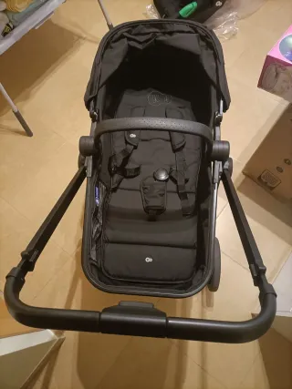 Carrito y Silla de Paseo Kinderkraft Negro
