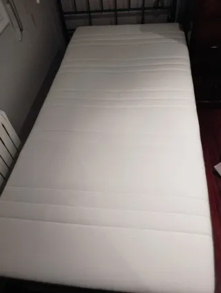 Camas canapé abatible 90x190 + colchones