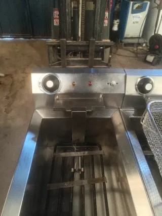 Freidora Doble Eléctrica
