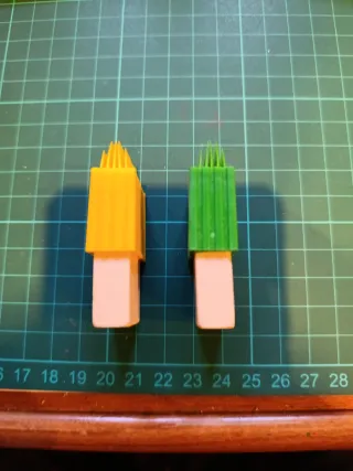 Gomas de borrar antiguas, vintage con dibujo