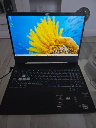 Portátil Gaming Asus FX505DT Negro/Rojo