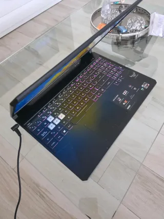 Portátil Gaming Asus FX505DT Negro/Rojo