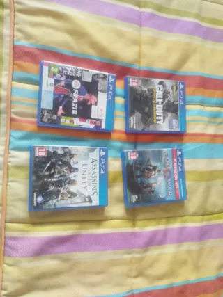 PS4: Call of Duty, God of War, FIFA 21, Assassin's