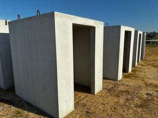 Caseta prefabricada de hormigón