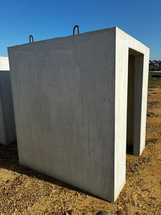 Caseta prefabricada de hormigón