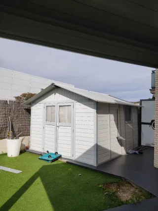 Caseta de jardín exterior