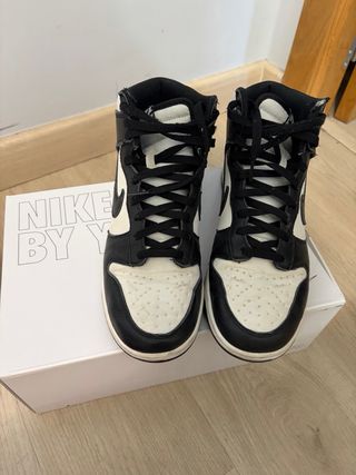 Nike Dunk By You Talla 11 (45 EU) Negro Blanco