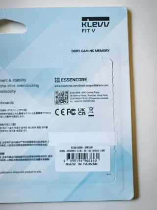 KLEVV FIT V Kit RAM DDR5 32GB 6000MHz CL30 2x16GB