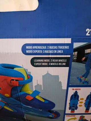Patines Molto Triskate Talla 31-34