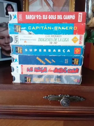 Lote Cintas VHS Fútbol Sport Mundo Deportivo