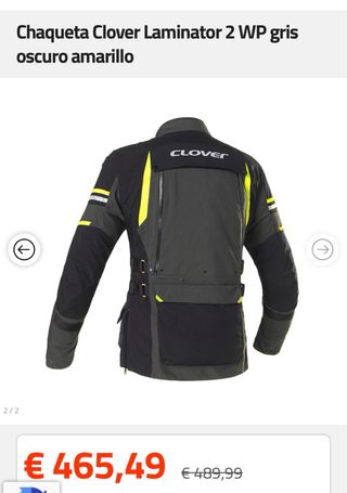 Chaqueta Moto CLOVER Laminator 2 WP