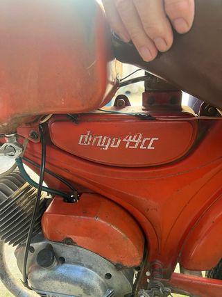 Moto Guzzi Dingo 49cc Roja