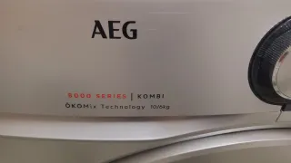 Lavadora Secadora AEG 10kg lavado 6 kg de secado