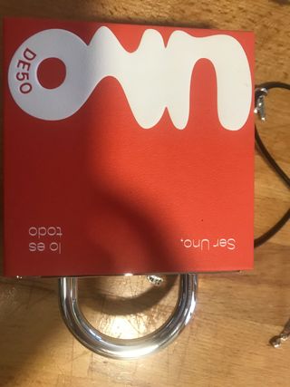 Collar inicial M Uno de 50 Plata