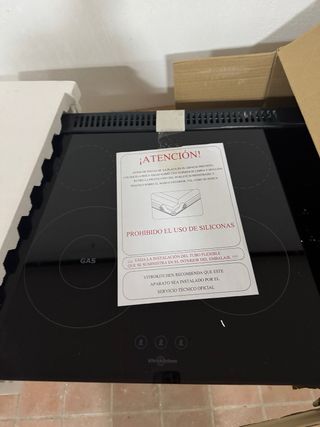 Placa vitrocerámica táctil a gasmarca votrokitchen