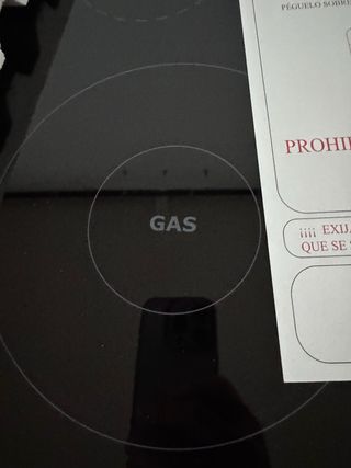 Placa vitrocerámica táctil a gasmarca votrokitchen