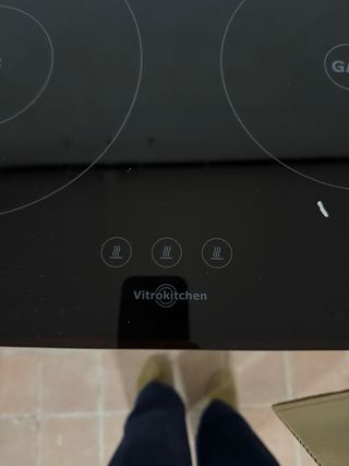 Placa vitrocerámica táctil a gasmarca votrokitchen