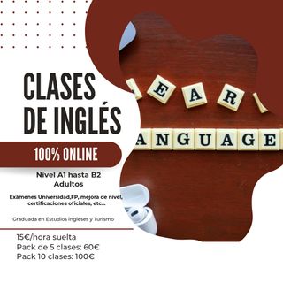 Clases de idiomas: inglés online