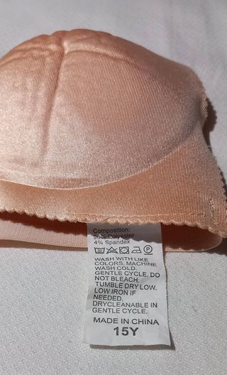 Sujetador invisible niña 15 años