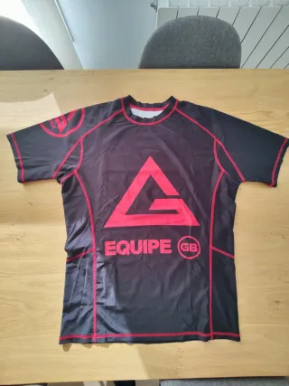 2 Rashguards licras Gracie Barra Talla L y M.