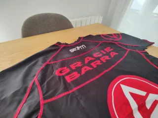 2 Rashguards licras Gracie Barra Talla L y M.