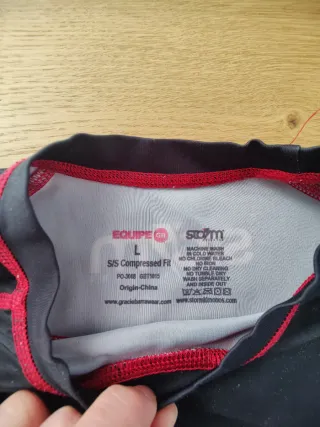 2 Rashguards licras Gracie Barra Talla L y M.