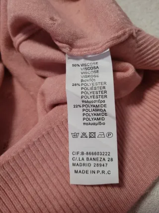 Jersey mujer cuello alto