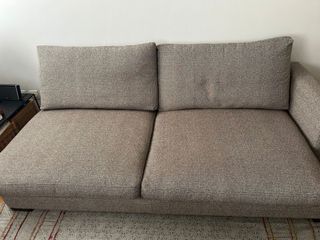 Sofá de 2 plazas en tela