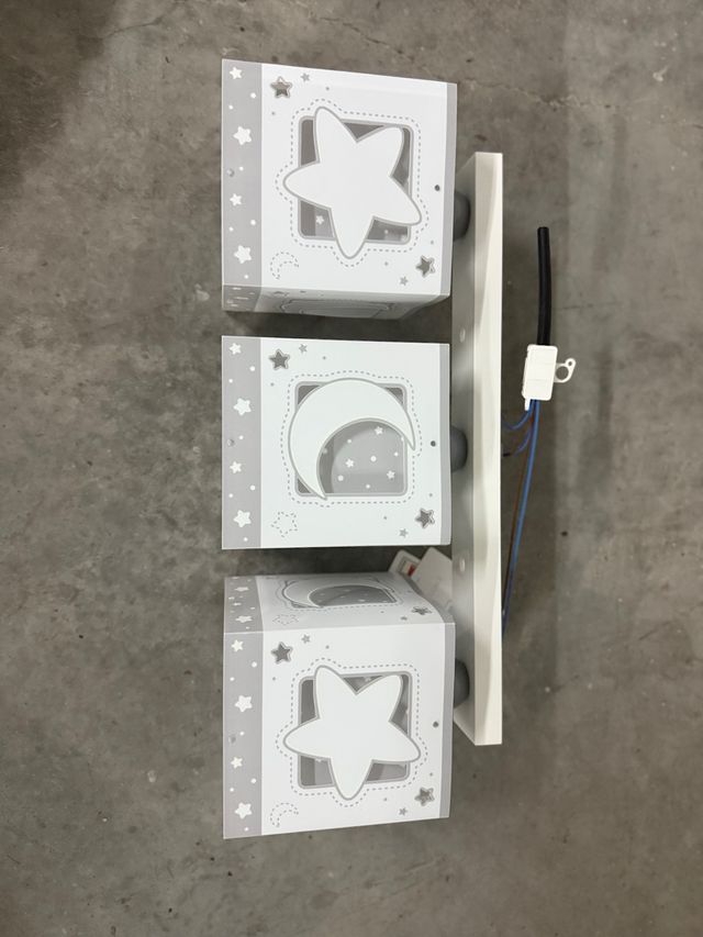 Lámpara infantil estrellas y luna NUEVA